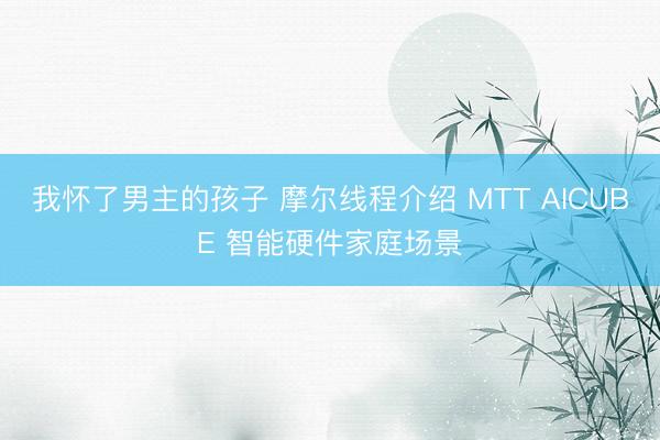我怀了男主的孩子 摩尔线程介绍 MTT AICUBE 智能硬件家庭场景